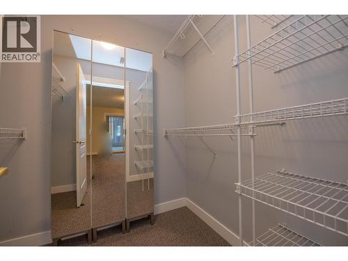 Master Walk in Closet - 3929 22 Avenue Unit# 309, Vernon, BC - Indoor With Storage
