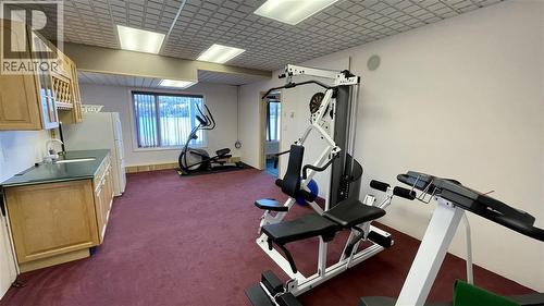 6262 Mulligan Drive, Horse Lake, BC - Indoor Photo Showing Gym Room