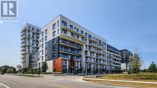 608 - 18 Rouge Valley Drive W, Markham, ON - Outdoor With Balcony With Facade