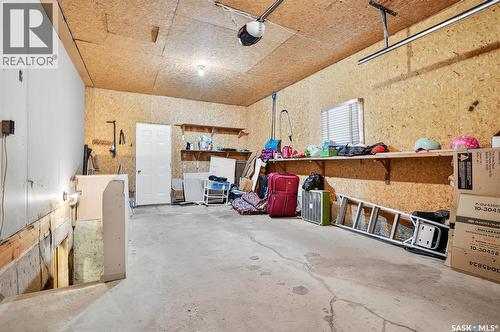 79 Bluebell Crescent, Moose Jaw, SK - Indoor Photo Showing Garage