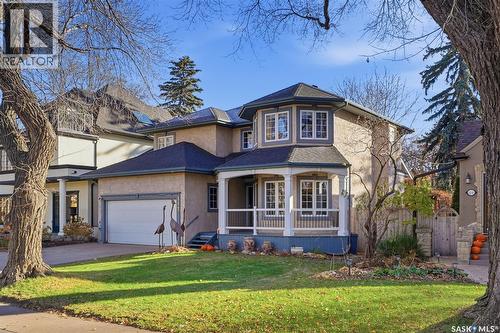 112 Saskatchewan Crescent W, Saskatoon, SK - Outdoor With Deck Patio Veranda With Facade