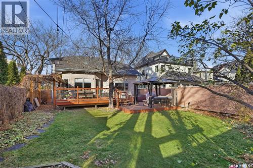 112 Saskatchewan Crescent W, Saskatoon, SK - Outdoor With Deck Patio Veranda