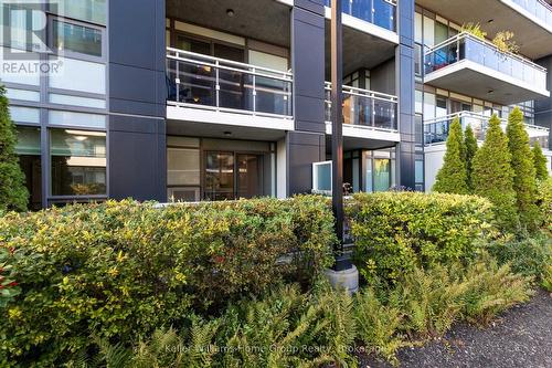 Terrace level suite - 205 - 63 Arthur Street S, Guelph (St. Patrick'S Ward), ON - Outdoor With Balcony