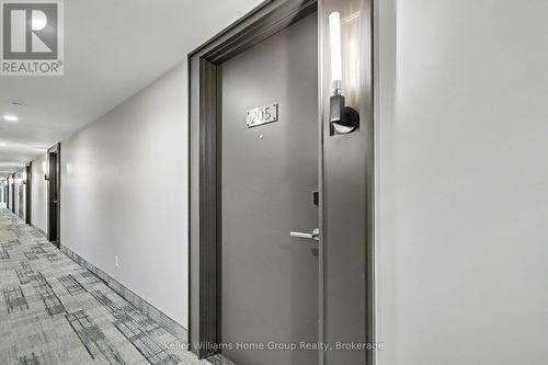 Suite front door - 205 - 63 Arthur Street S, Guelph (St. Patrick'S Ward), ON - Indoor Photo Showing Other Room