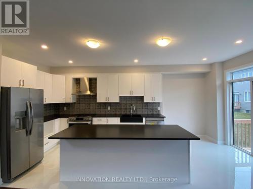 213 Invention Boulevard, Ottawa, ON - Indoor Photo Showing Kitchen With Stainless Steel Kitchen With Double Sink With Upgraded Kitchen