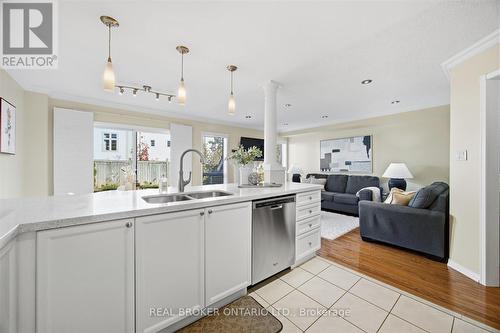 61 Aster Crescent, Whitby (Brooklin), ON - Indoor Photo Showing Kitchen With Double Sink