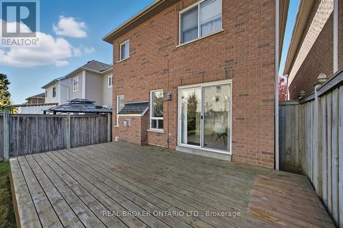61 Aster Crescent, Whitby (Brooklin), ON - Outdoor With Deck Patio Veranda With Exterior