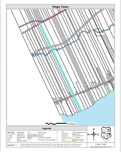 Terre/Terrain - Route 132 E., Hope Town, QC 