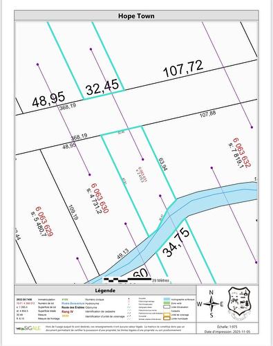 Terre/Terrain - Route 132 E., Hope Town, QC 
