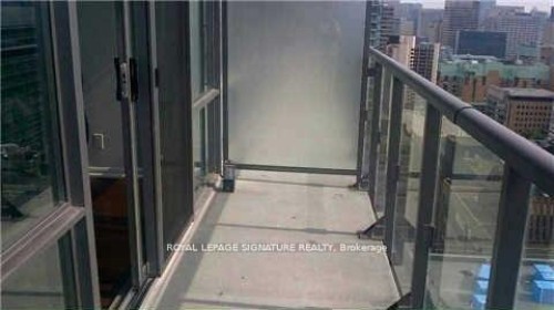 2301-832 Bay St N/A, Toronto, ON - Outdoor With Balcony
