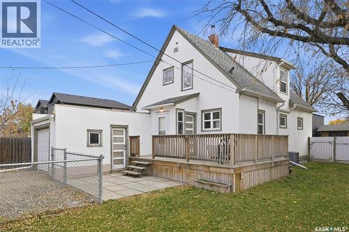 1413 Alexandra Avenue, Saskatoon, SK - Outdoor With Deck Patio Veranda
