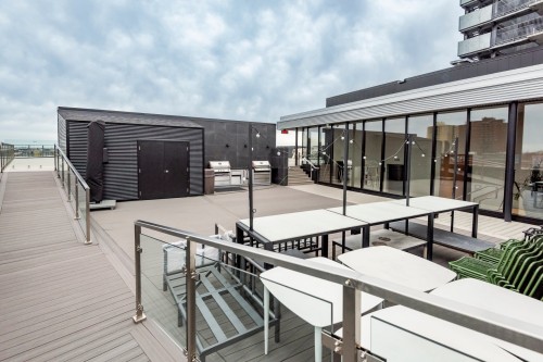 Vue d'ensemble - 308-1625 Rue Clark, Montréal (Ville-Marie), QC - Outdoor With Exterior