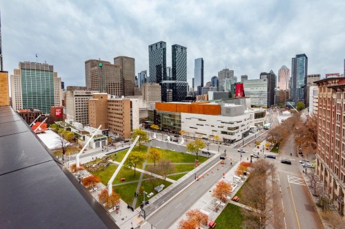 Vue d'ensemble - 308-1625 Rue Clark, Montréal (Ville-Marie), QC - Outdoor With View