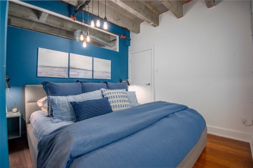 Chambre à coucher - 308-1625 Rue Clark, Montréal (Ville-Marie), QC - Indoor Photo Showing Bedroom