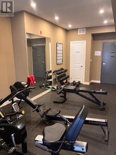 409 - 89 Ridout Street, London South (South F), ON - Indoor Photo Showing Gym Room