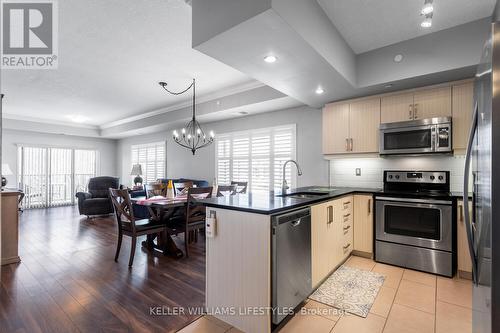 409 - 89 Ridout Street, London South (South F), ON - Indoor Photo Showing Kitchen With Stainless Steel Kitchen