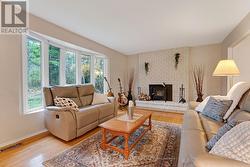 Livingroom fireplace, Jotul woodstove insert - 