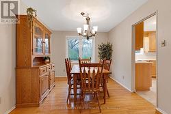 Formal dining room open to living room & kitchen - 