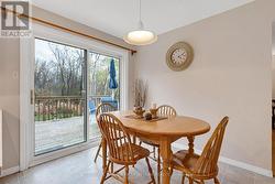 Dinette's patio door to new 2021 deck - 