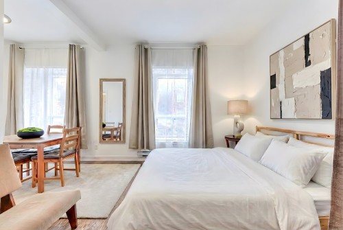 Chambre à coucher principale - 1-2311 Rue Ontario E., Montréal (Ville-Marie), QC - Indoor Photo Showing Bedroom