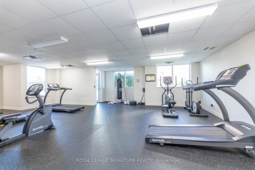 2201-1410 Dupont Street, Toronto, ON - Indoor Photo Showing Gym Room