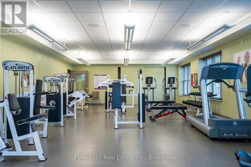 Building amenities - 518 - 4 Kimberly Lane, Collingwood, ON - Indoor Photo Showing Gym Room