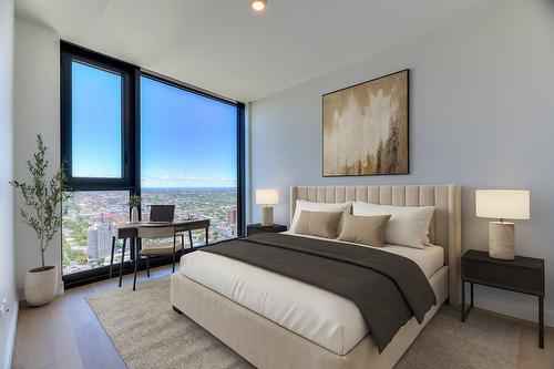 Chambre à coucher - 5106-1245 Rue De Bleury, Montréal (Ville-Marie), QC - Indoor Photo Showing Bedroom