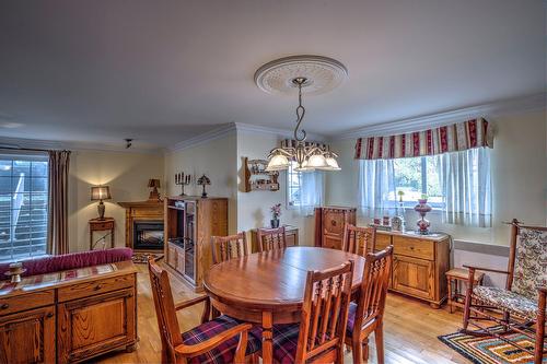Vue d'ensemble - 101-1245 Rue François-Corbeil, Terrebonne (Terrebonne), QC - Indoor Photo Showing Dining Room With Fireplace