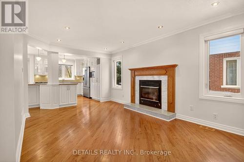 41 Weslock Way, Ottawa, ON - Indoor Photo Showing Living Room With Fireplace