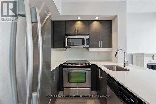 2317 - 65 East Liberty Street, Toronto, ON - Indoor Photo Showing Kitchen With Stainless Steel Kitchen With Upgraded Kitchen