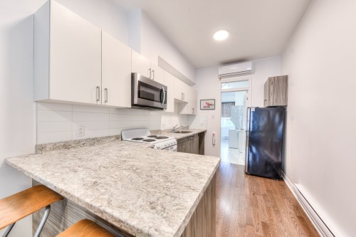 Kitchen - 1-2313 Rue Ontario E., Montréal (Ville-Marie), QC - Indoor Photo Showing Kitchen With Upgraded Kitchen