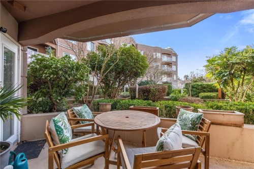 102-405 Quebec St, Victoria, BC - Outdoor With Deck Patio Veranda With Exterior