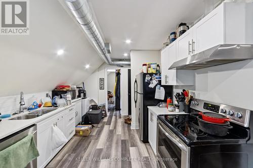 220 Caroline Street S, Hamilton, ON - Indoor Photo Showing Kitchen With Double Sink