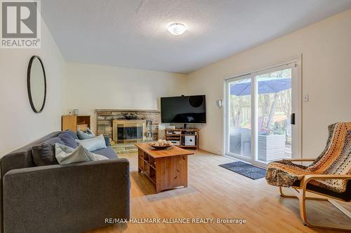 2033 Water'S Edge Drive, Oakville, ON - Indoor Photo Showing Living Room With Fireplace