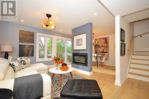34 - 660 Hochelaga Street, Ottawa, ON - Indoor Photo Showing Living Room With Fireplace