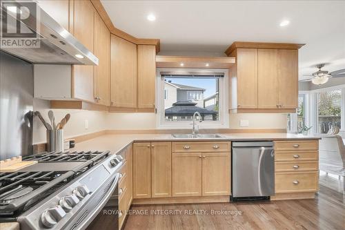 1406 Bouton D'Or Way, Ottawa, ON - Indoor Photo Showing Kitchen With Stainless Steel Kitchen With Double Sink