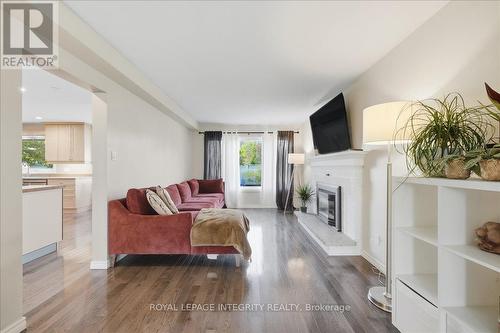 1406 Bouton D'Or Way, Ottawa, ON - Indoor Photo Showing Living Room With Fireplace