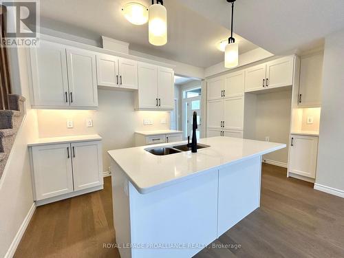1 Otonabee Street, Belleville (Thurlow Ward), ON - Indoor Photo Showing Kitchen With Double Sink