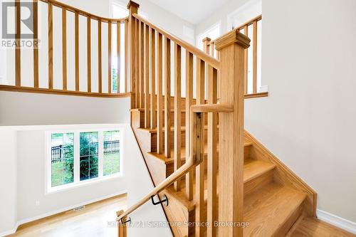 Switch back stairs leading to upper level - 9 - 8273 Tulip Tree Drive, Niagara Falls, ON 