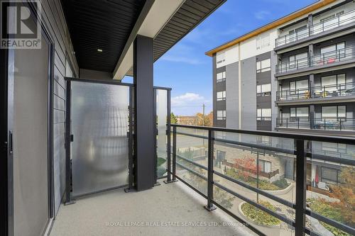 308 - 243 Northfield Drive E, Waterloo, ON - Outdoor With Balcony With Exterior