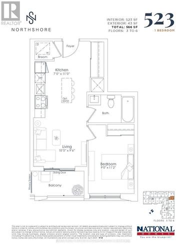 Unit 315 Floor Plan - 315 - 500 Plains Road E, Burlington, ON - Other