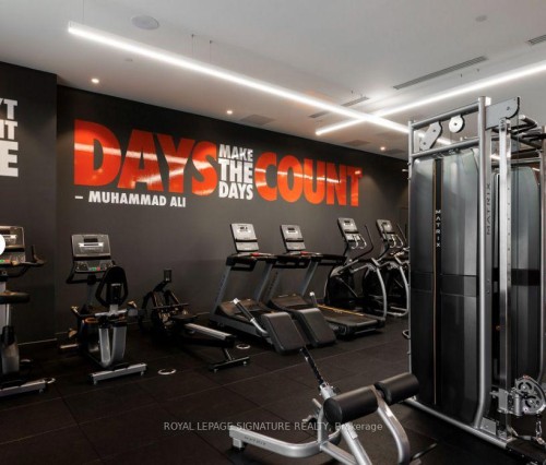 1810-40 Lagerfeld Drive, Brampton, ON - Indoor Photo Showing Gym Room