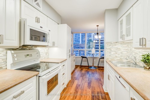 303-25 Maitland Street, Toronto, ON - Indoor Photo Showing Kitchen With Double Sink