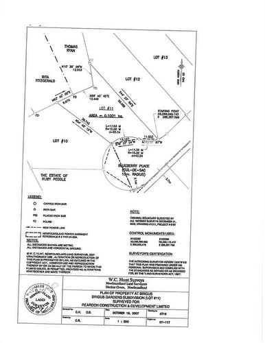 14, Lot 10 Blueberry Place, Brigus, NL 