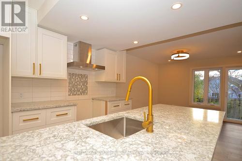 28 - 660 Hochelaga Street, Ottawa, ON - Indoor Photo Showing Kitchen With Double Sink With Upgraded Kitchen