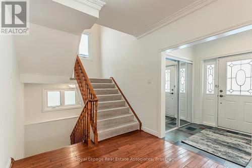 Extra wide staircase- - 599 Lakeside Avenue, Mississauga, ON - Indoor Photo Showing Other Room