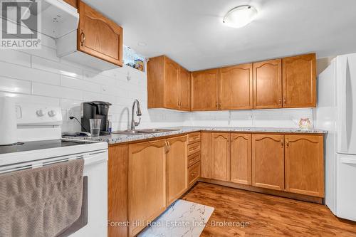 110 Stonybrook Drive, Kitchener, ON - Indoor Photo Showing Kitchen With Double Sink