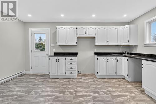 32 Church Road, Victoria, NL - Indoor Photo Showing Kitchen With Double Sink