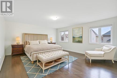 Primary bedroom, virtually staged - 32 Aconitum Way, Ottawa, ON - Indoor Photo Showing Bedroom