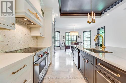 Wolf Induction Oven - 215 Dock Road, Barrie, ON - Indoor Photo Showing Kitchen With Upgraded Kitchen